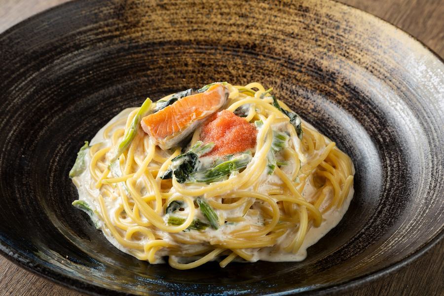 クリームパスタ